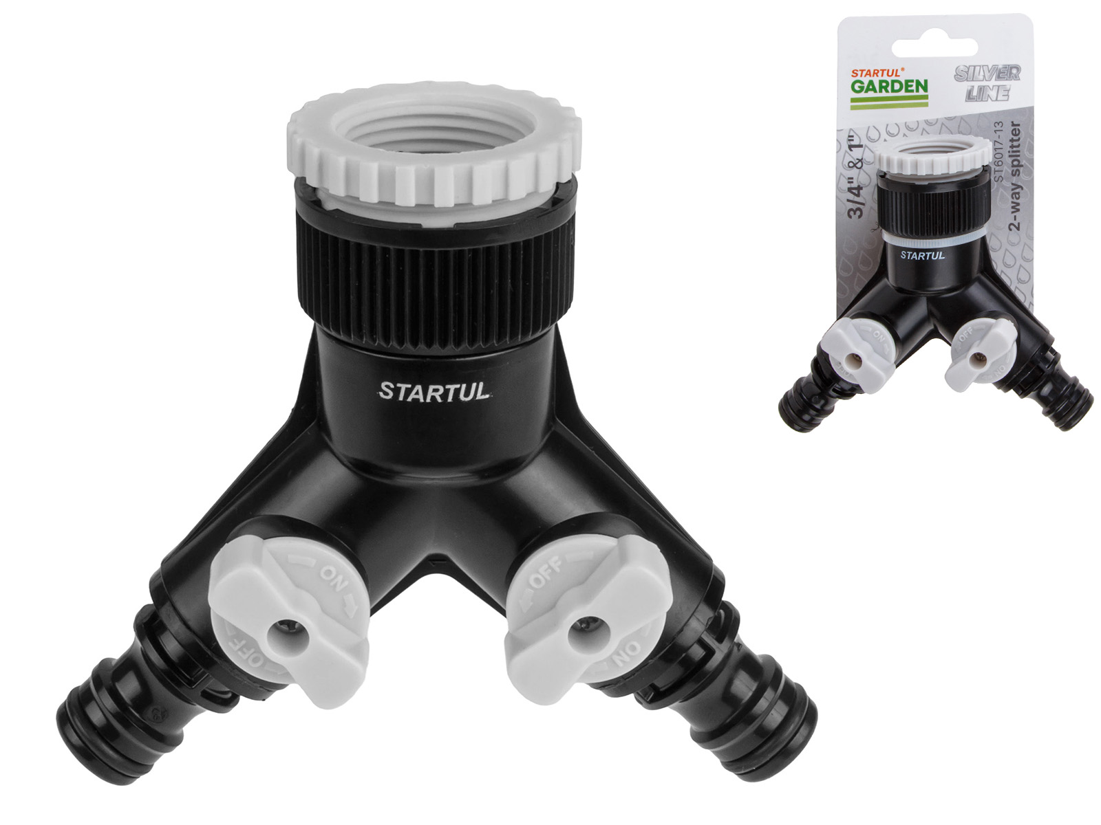 Тройник-распределитель 3/4″ и 1″ STARTUL GARDEN (ST6017-13)