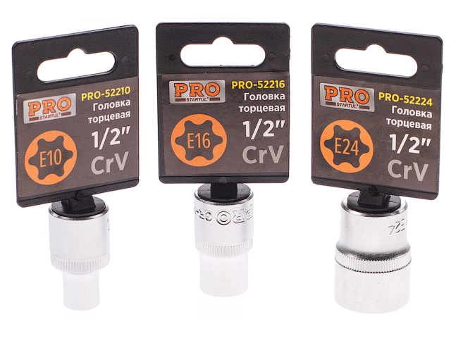 Головка «звездочка» 1/2″ Е22 PRO STARTUL (PRO-52222)