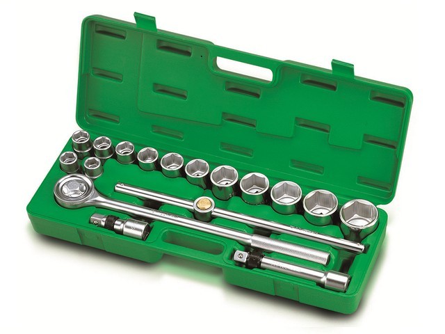 Набор головок 3/4″ 19-50мм 17предм. 6гр. TOPTUL