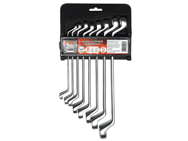 Набор ключей накидн. 6-22мм 8шт PRO STARTUL (PRO-3008)