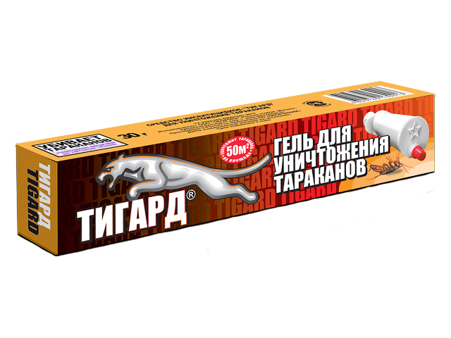 Гель от тараканов «ТИГАРД» 30 г