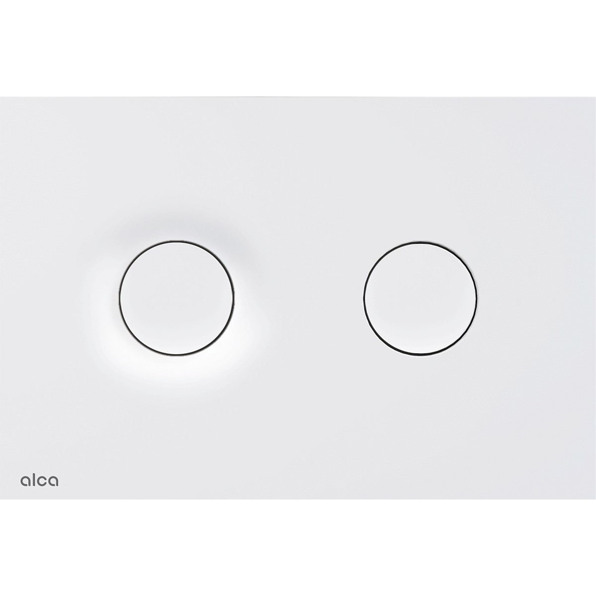 Кнопка управления для скрытых систем инсталляции, Dot.Dot. (белый-мат), Alca