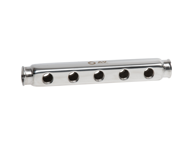 Коллектор 1/2″ х 5 вых. двухсторонний, AV Engineering