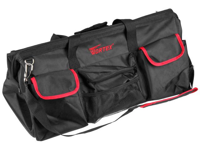 Сумка для инструмента WORTEX BA 2560 нейлон, 600х300×300 мм, вес до 25 кг