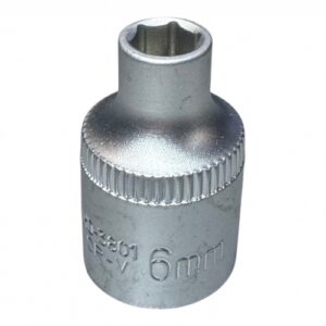 Головка торцевая 3/8" 6гр.  6мм L28мм CrV "H-D"