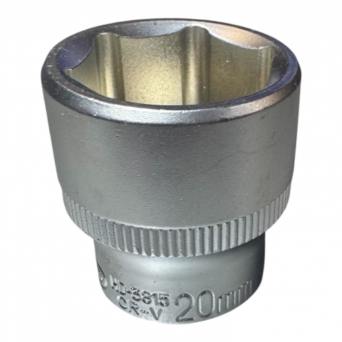 Головка торцевая 3/8" 6гр. 20мм L30мм CrV "H-D"