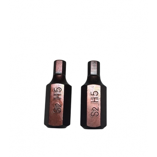 Бита HEX H5 10×30мм S2 под ключ, 2 штуки "H-D"