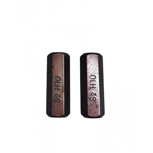 Бита HEX H10 10×30мм S2 под ключ, 2 штуки "H-D"