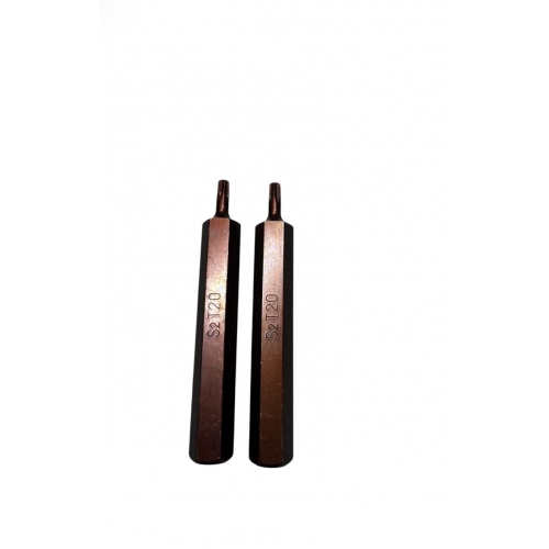 Бита TORX T20 10×75мм S2 под ключ, 2 штуки "H-D"