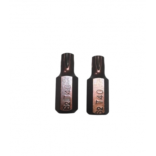Бита TORX T40 10×30мм S2 под ключ, 2 штуки "H-D"