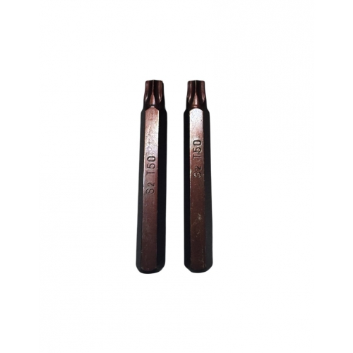 Бита TORX T50 10×75мм S2 под ключ, 2 штуки "H-D"