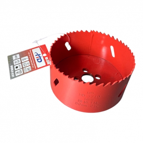 Коронка биметаллическая по металлу и дереву 89мм., L38мм., 5/8"-18UNF, HSS M3 "H-D"