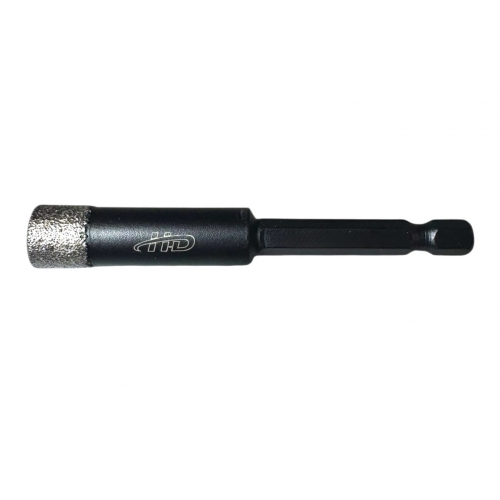 Сверло алмазное по плитке 14мм с хвостовиком HEX 1/4" "H-D"