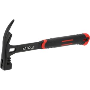 Молоток жестянщика 600 гр, 345 мм, цельнометаллический, кованый, магнит "Yato"
