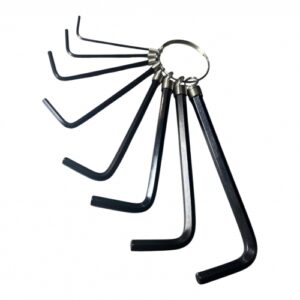 Ключи шестигранные 1.5-6.0мм (набор 8пр.) CrV "H-D"