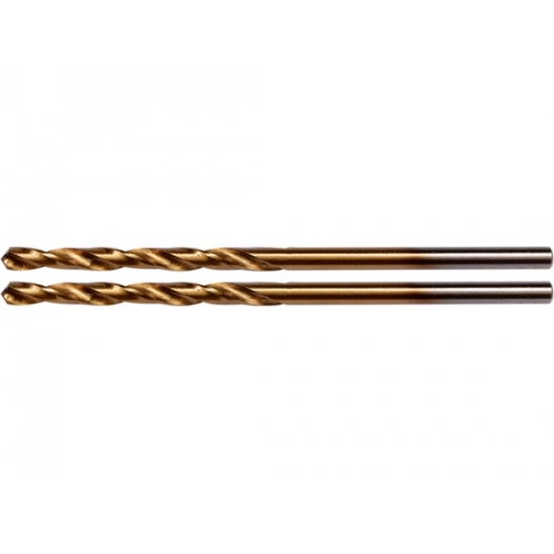 Сверло по металлу спиральное 2.8мм HSS-TiN, 2шт "H-D"
