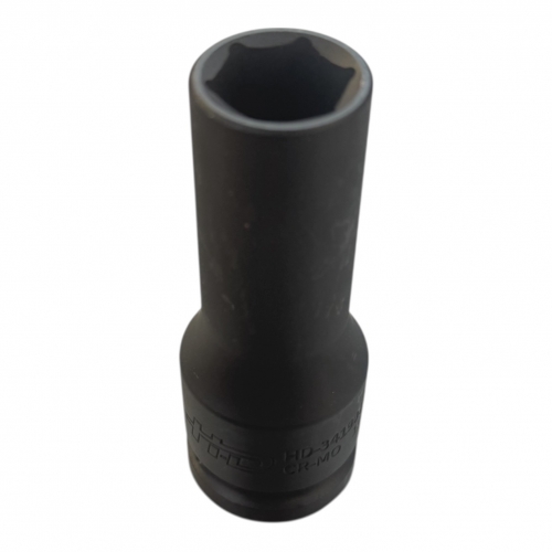 Головка торцевая ударная 3/4" 19мм 6гр. L100мм для литых дисков (тонкостенная, d28мм), CrMo "H-D"