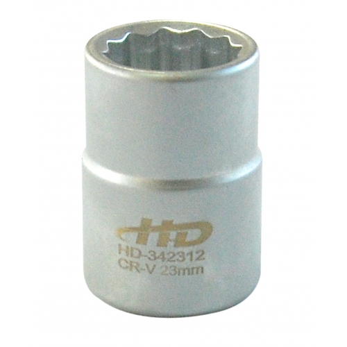 Головка торцевая 3/4" 23мм 12гр. L50мм CrV "H-D"