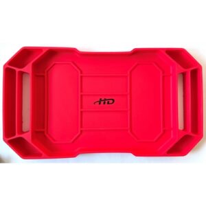 Лоток силиконовый для деталей 293х527х35 мм, цвет красный "H-D"